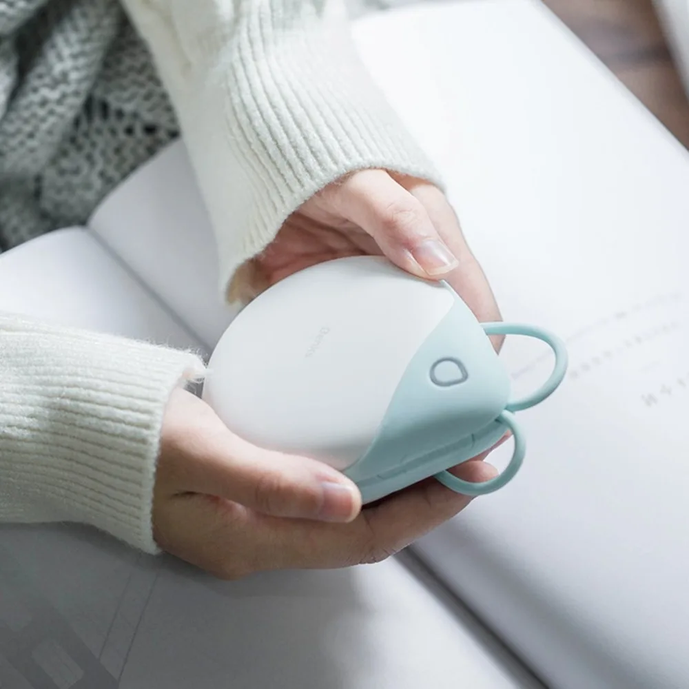 

Portable 2 in 1 Rechargeable Hand Warmer and Power Bank Cute Hand Warmer for Traveling Camping and Cold Environment