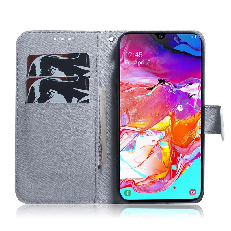 A10 A30 A40 A50 A70 Case для Fundas samsung Galaxy A30 A50 Чехол Флип Случаи кожаный бумажник для Coque samsung A70 чехол