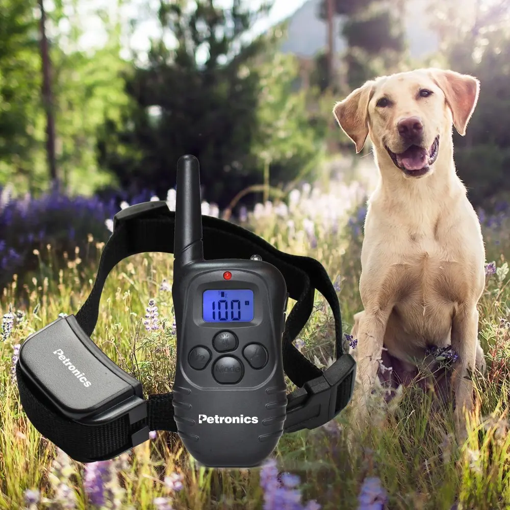 Manufacturer Wholesale 330 Yards Warning Tone Static Shock and Vibration Rechargeable Remote Pet Training Collar