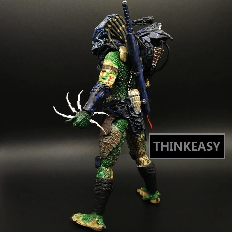 Aliens vs Predator AVP Ganso Lone wol Joint can move doll movie Person Model Decoration figure Toys gift computer table decorate