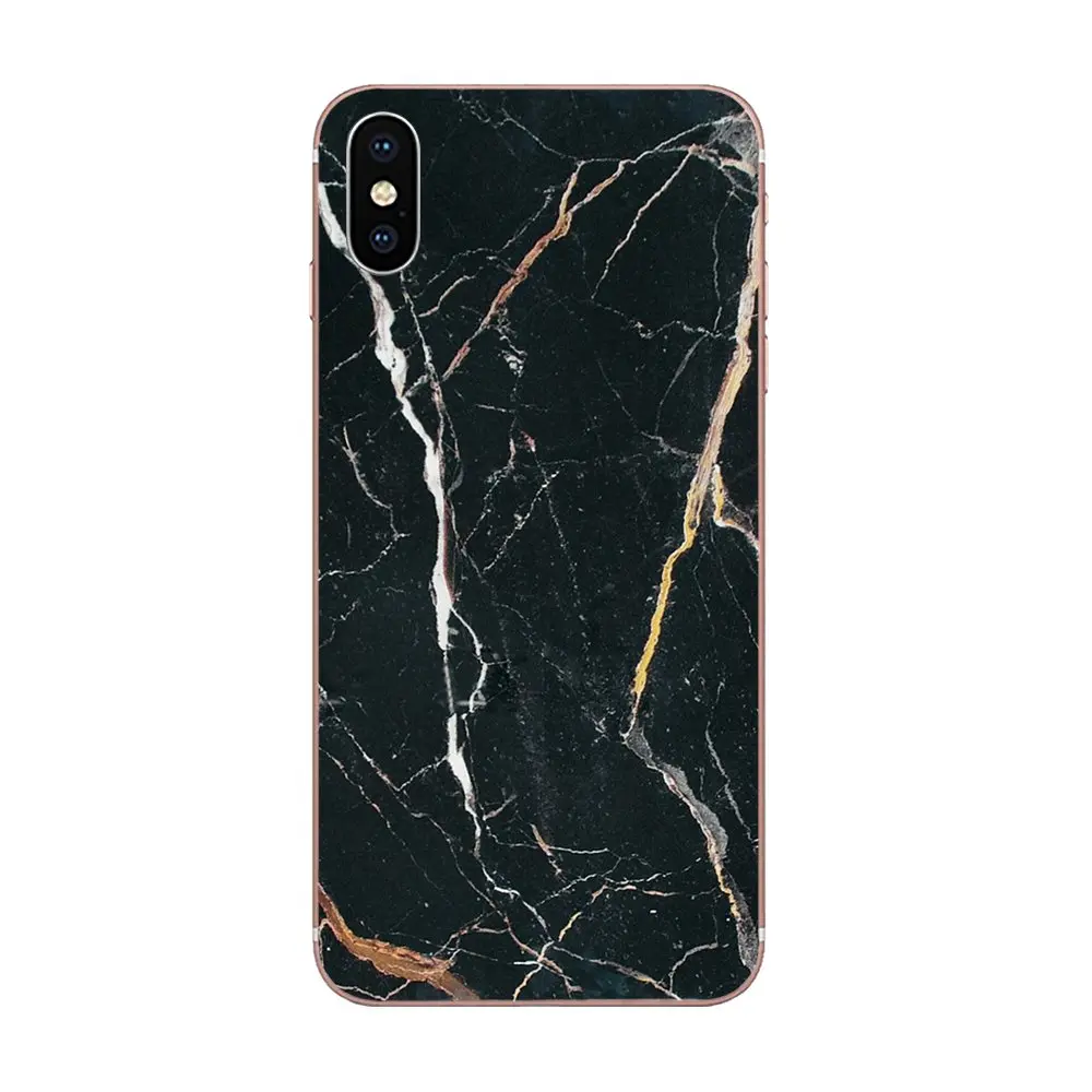 TPU Cover Cell Phone Cases For Galaxy Alpha Note 3 4 10 A10 A20 A20E A30 A40 A50 A60 A70 A80 A90 M10 M20 M30 M40 Marble Line - Цвет: as picture