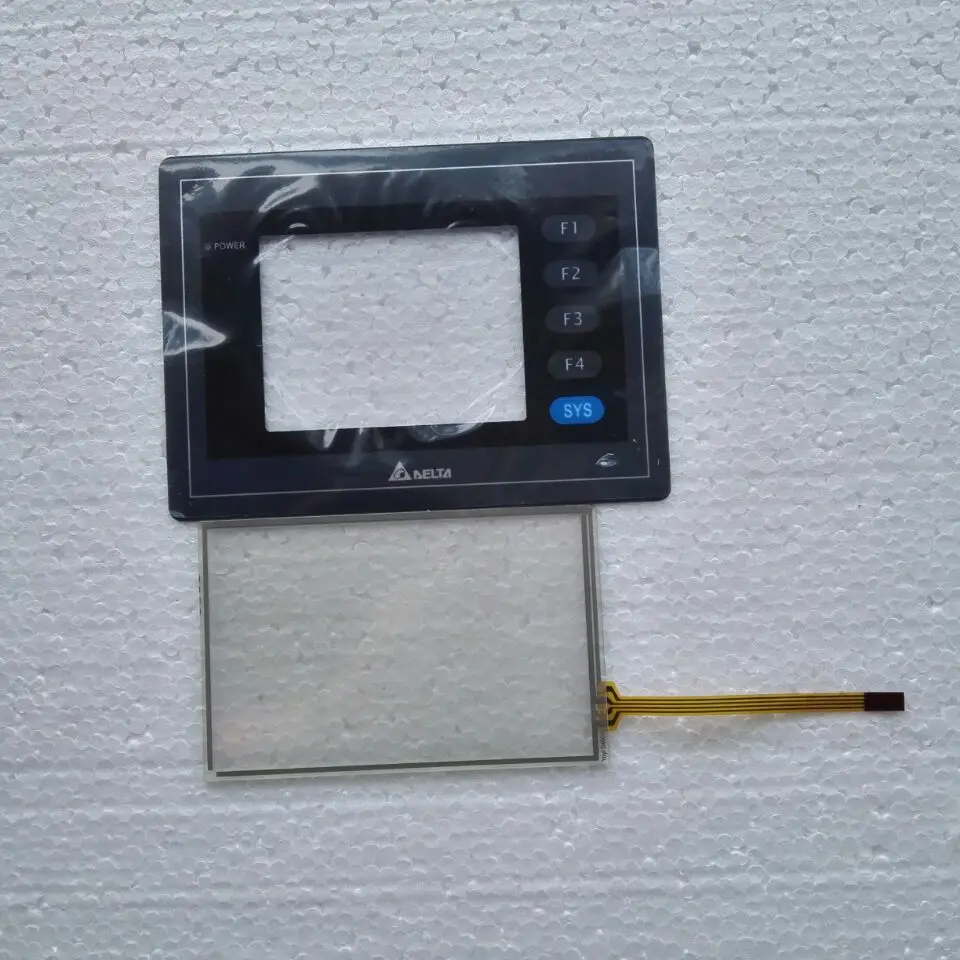 3 5 INCH DOP AS35THTD Touch Glass PaneL Membrane film for DELTA HMI Panel repair do