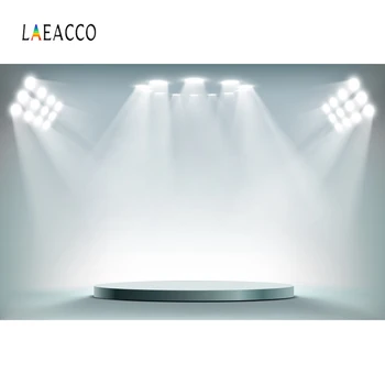 

Laeacco Stage Backgrounds Bright Spotlight Shiny Baby Child Shower Portrait Photographic Backdrops Photocall Photo Studio