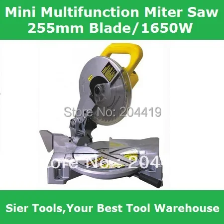 255mm' Blade Mini Table Saws/Wood Sawing Machine/Cut wood and alloy material/Delivery By Fedex,UPS or DHL