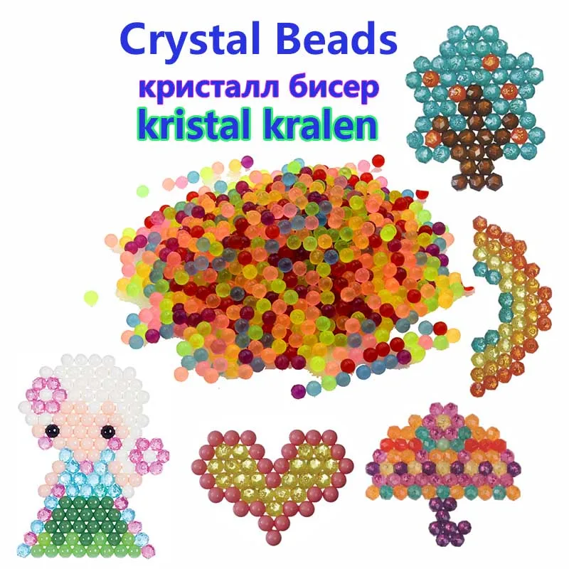 

[Just Spray Water]Epoch Crystal Beads! Newly Developed Beads Transparent Deluxe Refill Pack Crystal Bead Craft 3D Diy Puzzle