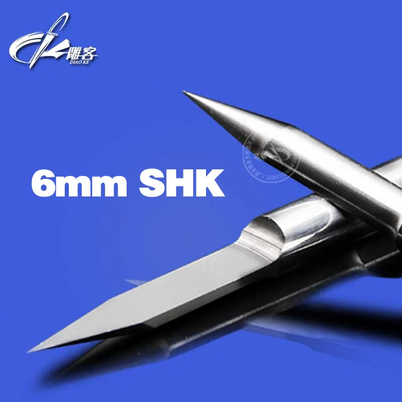 

5pcs/lot 6mm SHK PCB bit Flat Bottom Engraving Bits Carbide CNC Engraving Machine Router V Bits