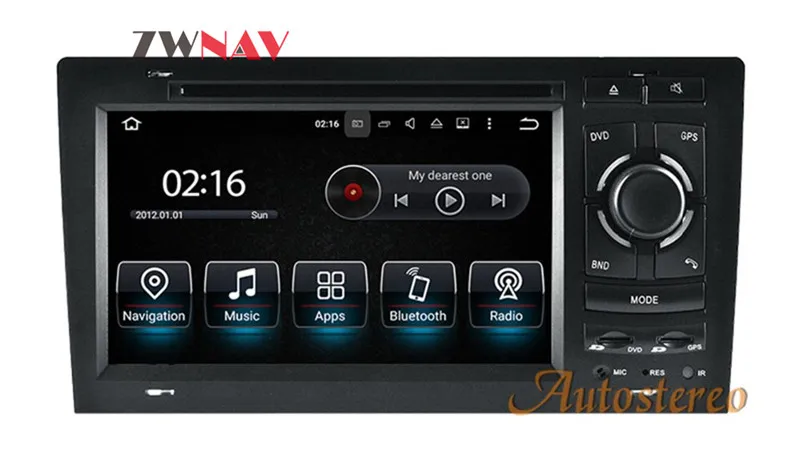 Best 7 Inch Android 7.1 RAM 2GB ROM 16GB Car DVD Player GPS Navigation Radio Stereo Head Unit For AUDI A8 S8 1994-2003 4 Best 7 Inch Android 7.1 RAM 2GB ROM 16GB Car DVD Player GPS Navigation Radio Stereo Head Unit For AUDI A8 S8 1994-2003 4
