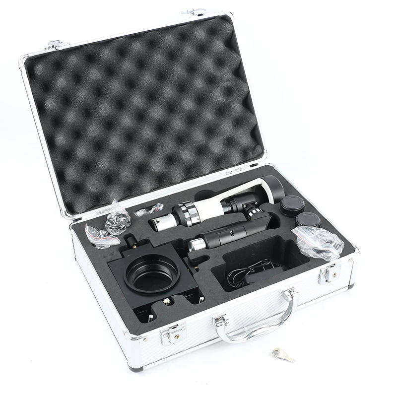  1/set Industry Handheld Portable Metallographic Microscope Zoom 100X-400X Polarizing Light Microsco