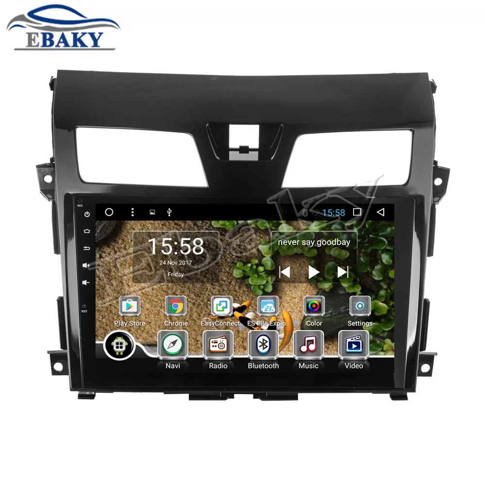 Flash Deal NaviTopia 10.1inch 1GB/2GB RAM Quad Core/Octa Core Android 7.1/8.1 Car DVD Radio for Nissan Teana 2013 2014 2015 2016 GPS/wifi 10