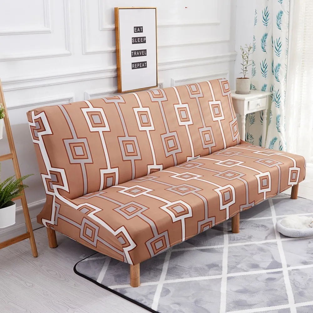 Универсальный чехол для дивана, растягивающийся большой эластичный чехол для дивана, мебель для дивана, чехол для дивана без подлокотника, складной чехол для дивана-кровати - Цвет: 6103
