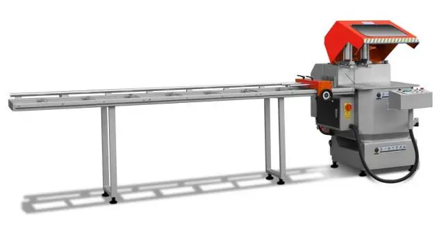 

Free shipping KM328B Single Head Cutting Saw of aluminum window machine