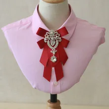 Для мужчин Для женщин унисекс Свадебная вечеринка Средства ухода за кожей Шеи Рубашка с воротником галстук-бабочка галстук ручной работы Британский бабочка блестящими стразами женат Bow Tie