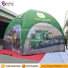 outdoor advertising event tent/ 8mts Inflatable dome spider event tent with printing toy tent