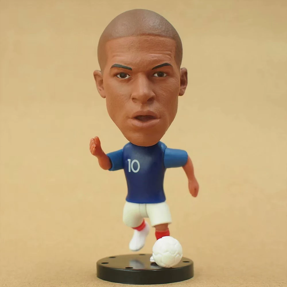

Soccer Player Star 10# MBAPPE(FRA+2018) 2.5" Action Dolls Figurine FreeShipping