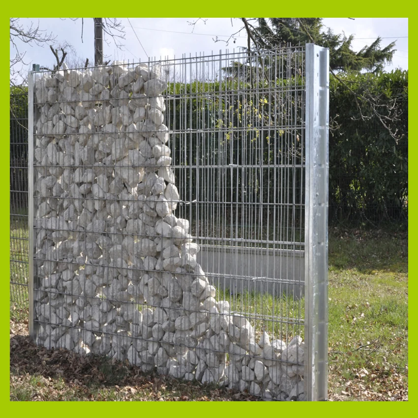 China Supply Gabion Basket Installation With Cobble Stones,Virescence