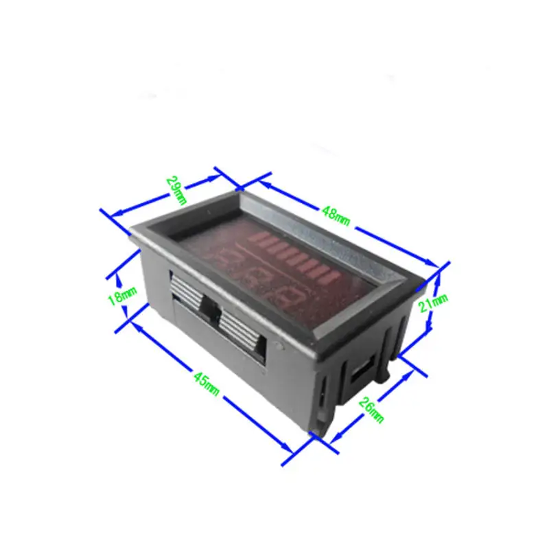 2S 3S 4S Lipo батарея тестер питания индикатор Дисплей с защитой от обратной полярности для мини-Дрон модель часть Accs