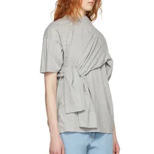 TVVOVVIN, новинка, четыре рукава, много лидеров, галстук, личность, легко, чистый хлопок, футболка, женская, H737