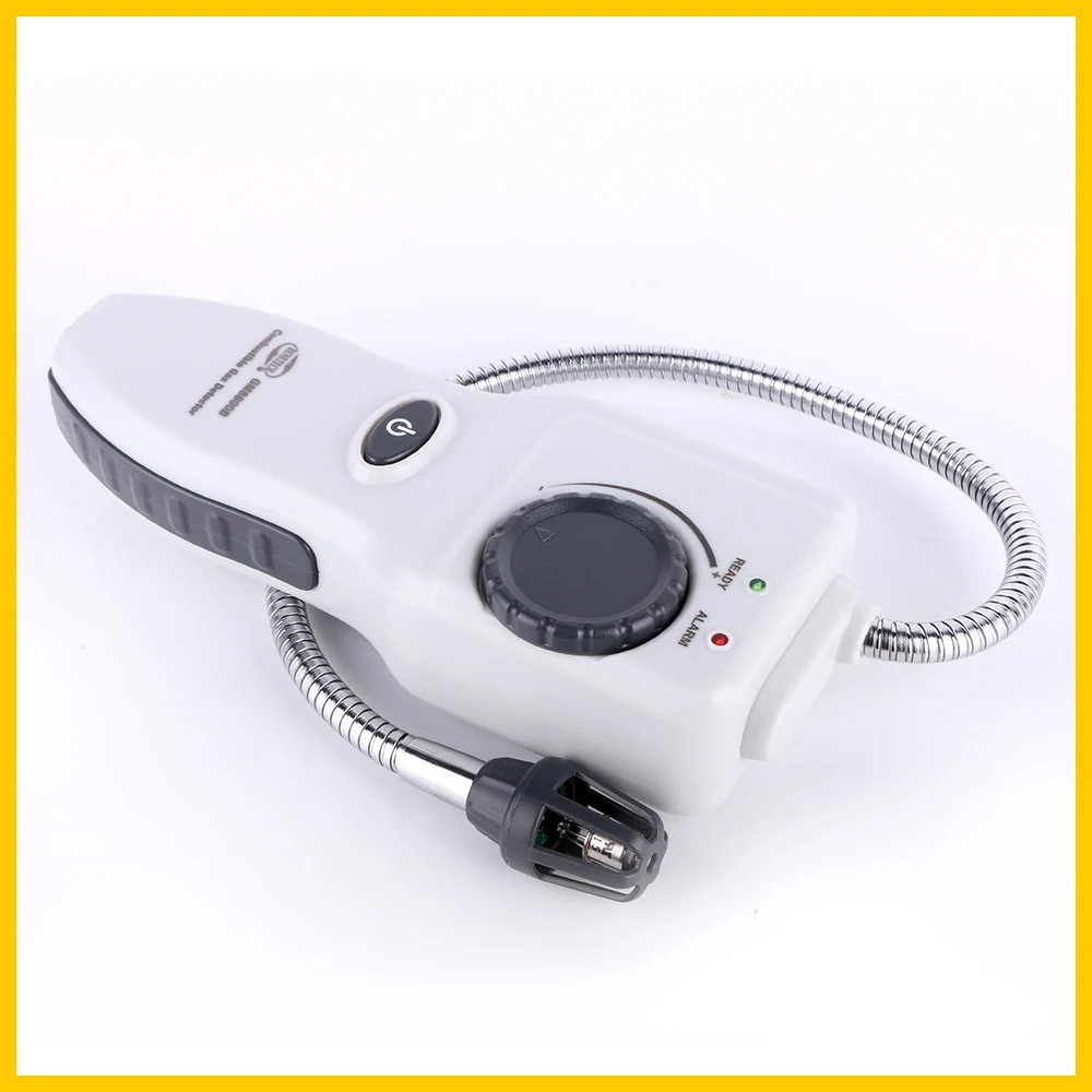 Goedkoop Brandbaar Gas Detector Handheld Draagbare Gaslek Tester met Geluid Licht Alarm Instelbare Gevoeligheid GM8800B BENETECH
