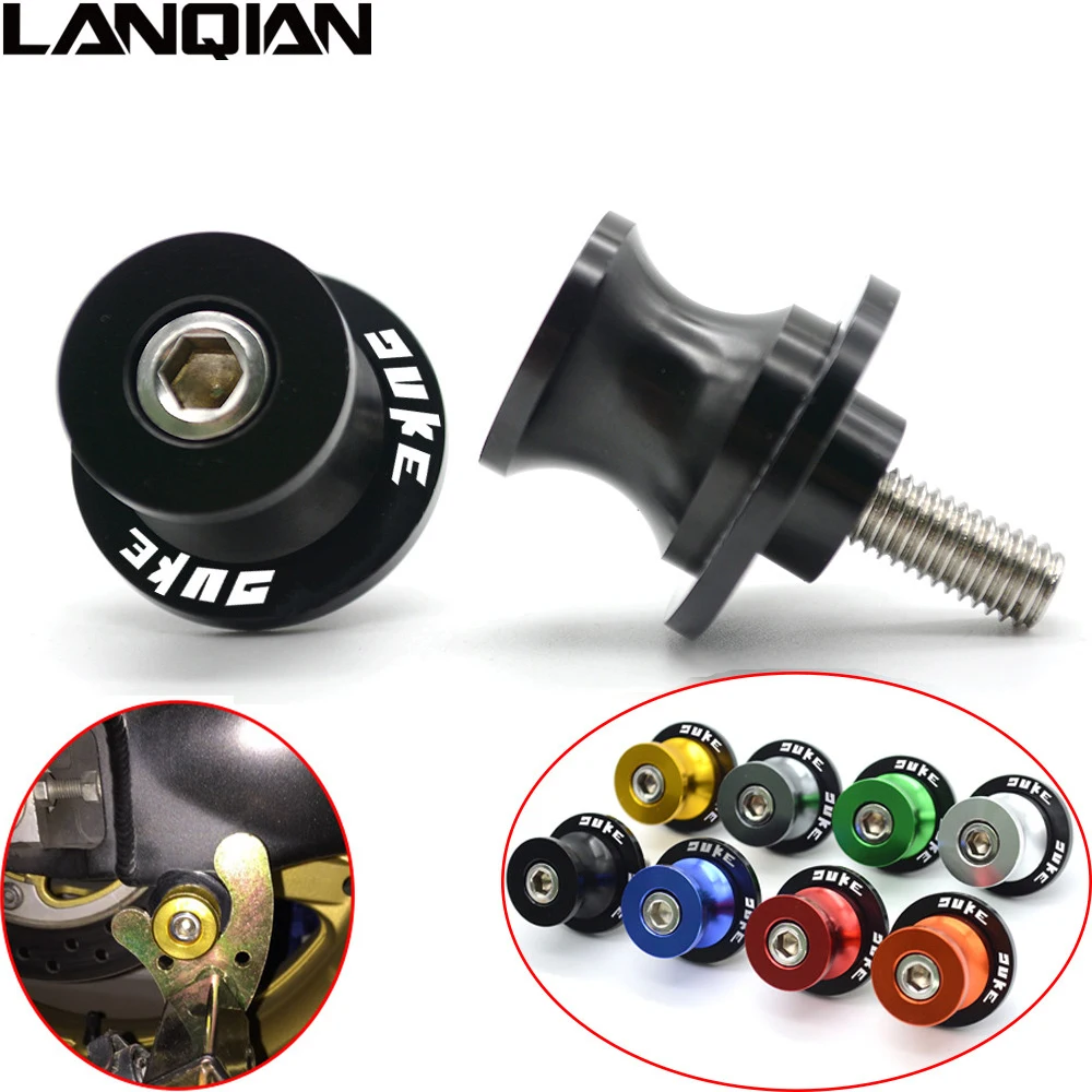 

10MM Motorcycle CNC Swingarm Sliders Spools For KTM 1190 1190R RC8 690 Duke SM SMC SMC-R 950 990 990R LC4 Modified accessories
