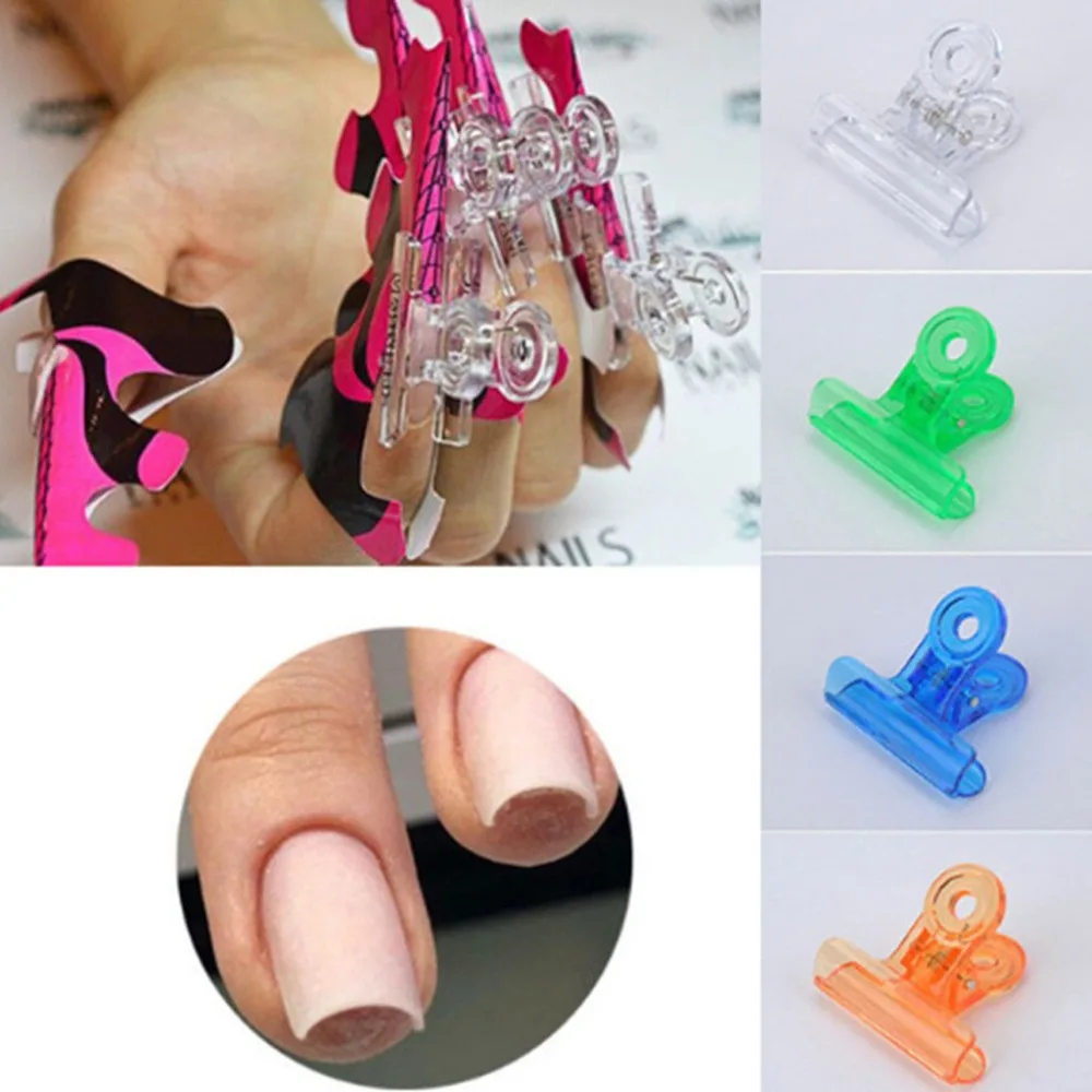 

9pcs/set Curve Nail Pinching Clips Multi Function Tool Acrylic Nails Rusian Curve Nail Pinching Clips LD