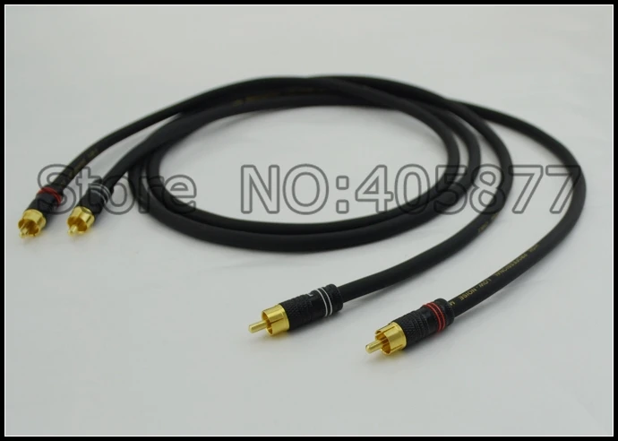 Hi End OFC медный RCA аудио кабель 1 м видео rca кабель|rca audio cable|rca cableaudio cable |