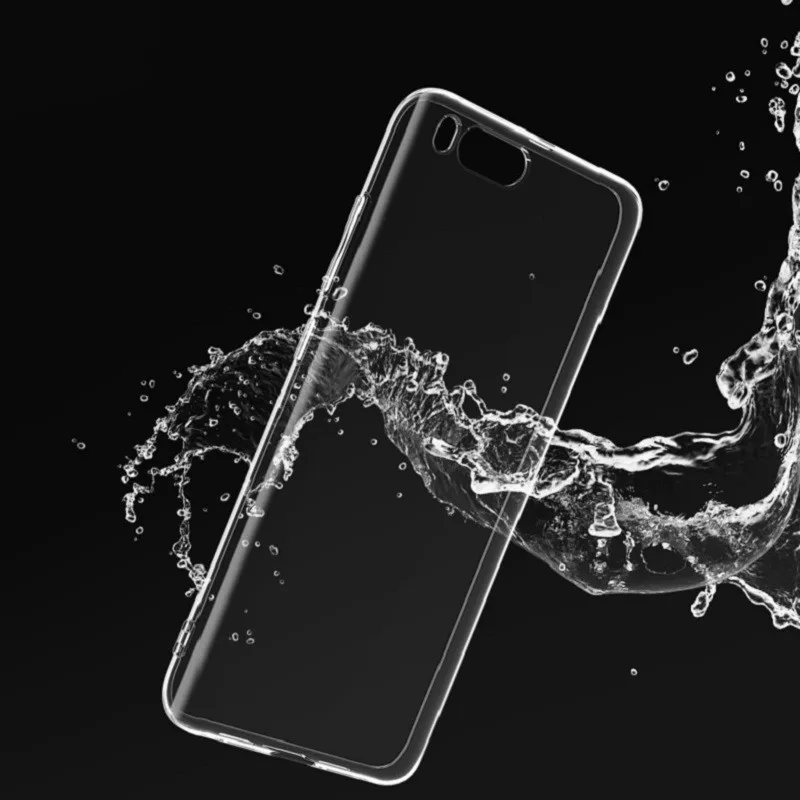 Ультратонкий Прозрачный гелевый ТПУ чехол для Xiaomi 6 Mi Mi6 M6 5 15 дюйм бампер