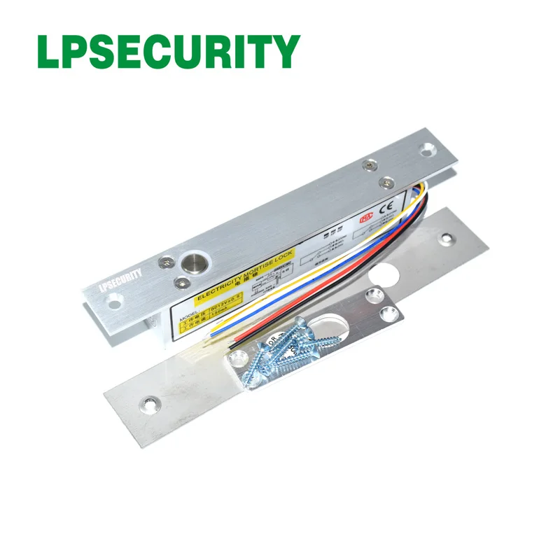 LPSECURITY ворота Электрический болт дверной замок DC12V электрический замок Fail Secure/Fail safe для входа в дверь система контроля доступа