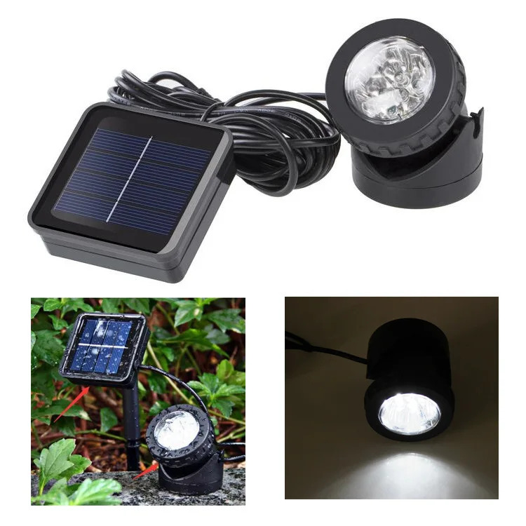 

LED solar lamp pool underwater landscape lamp aquarium light waterproof low-voltage energy-saving light