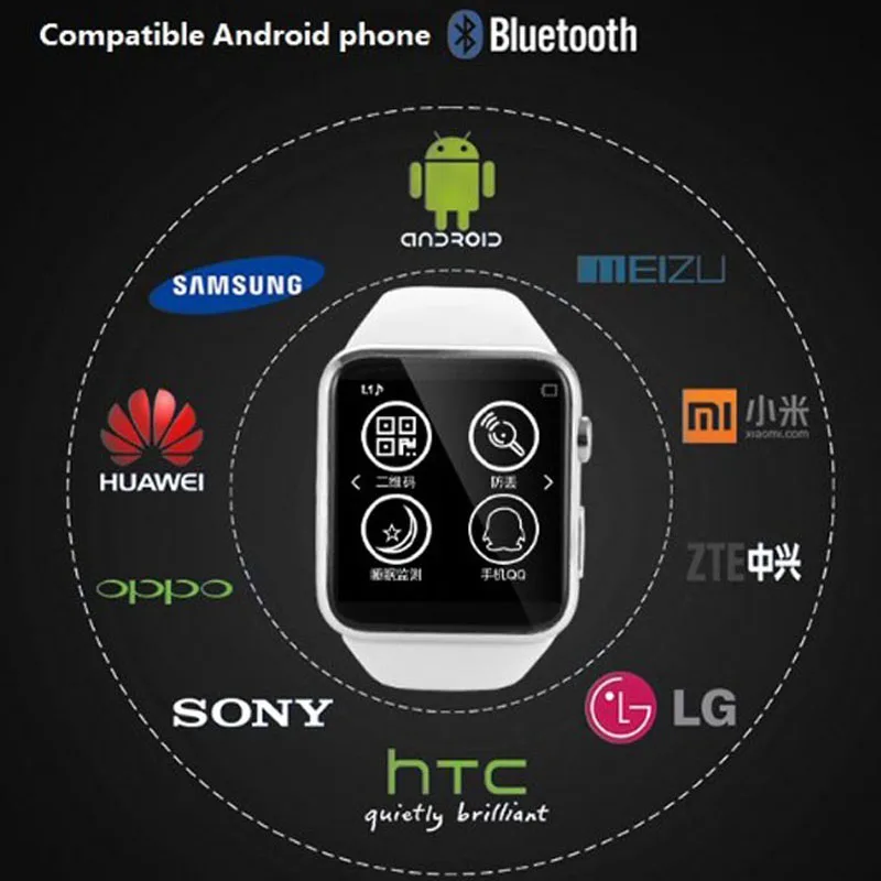 New Bluetooth Smart Watch G868 IPS screen wristwatch font b smartwatch b font camera sim card