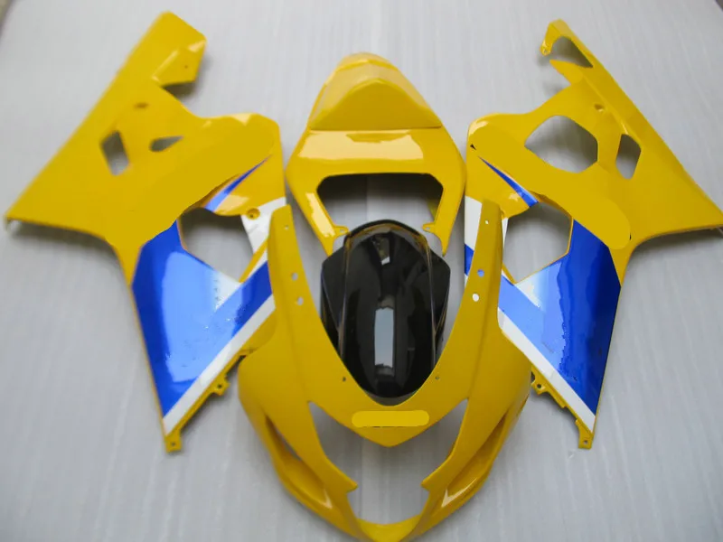 Комплект обтекателей для мотоцикла GSXR600 750 K4 04 05 GSXR 600 GSXR750 2004 2005 ABS желтый синий