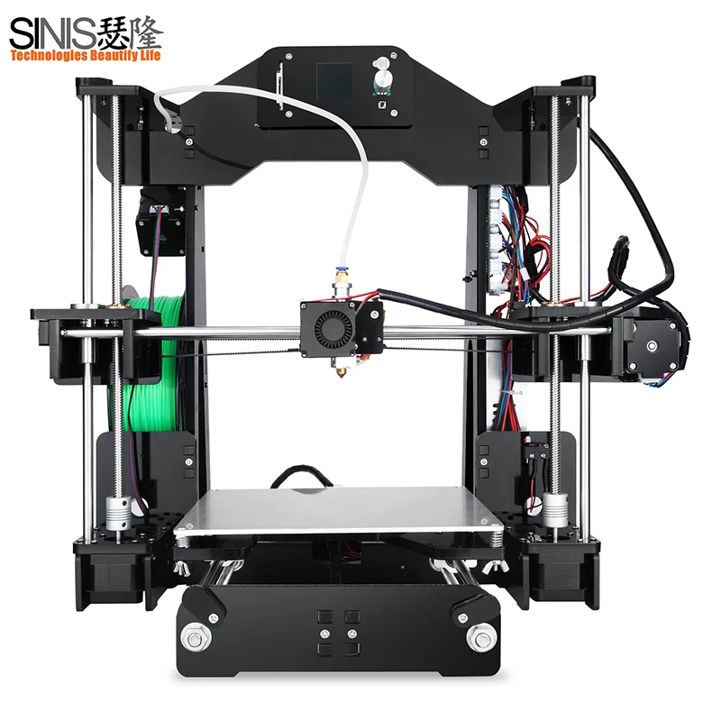 Sinis Laser Z1 3d принтер Reprap I3 большой размер печати Imprimante 3D рамка решетчатая платформа