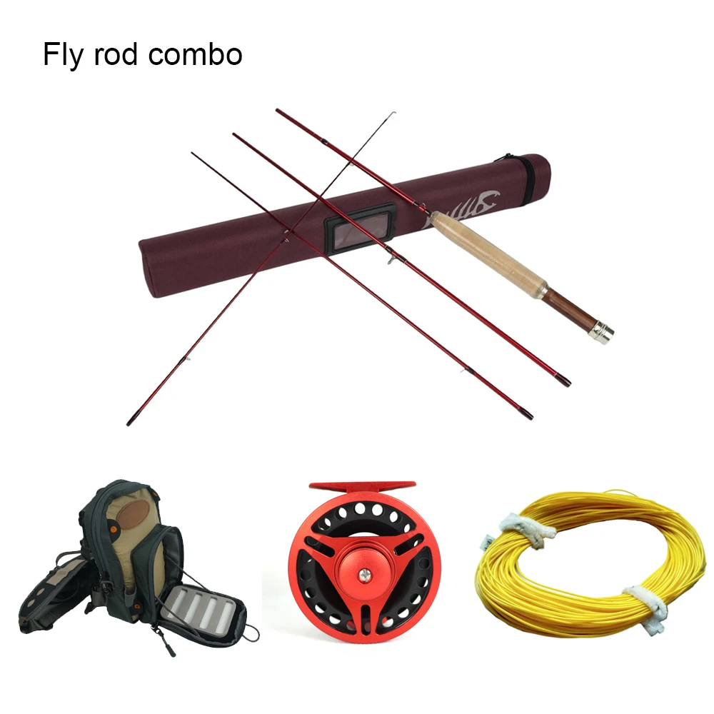 Aventik 6'1'' 6'8'' 7'6 LW0/1 LW3/4 جميع الأوقات ألياف الكربون إطارات دراجة تسلق الجبال خفيفة الوزن المياه العذبة سريع عمل يطير الصيد قضيب كومبو