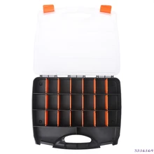 B-380 пластиковый чехол для инструментов Двусторонняя отвертка части органайзер для металлических изделий коробка-38