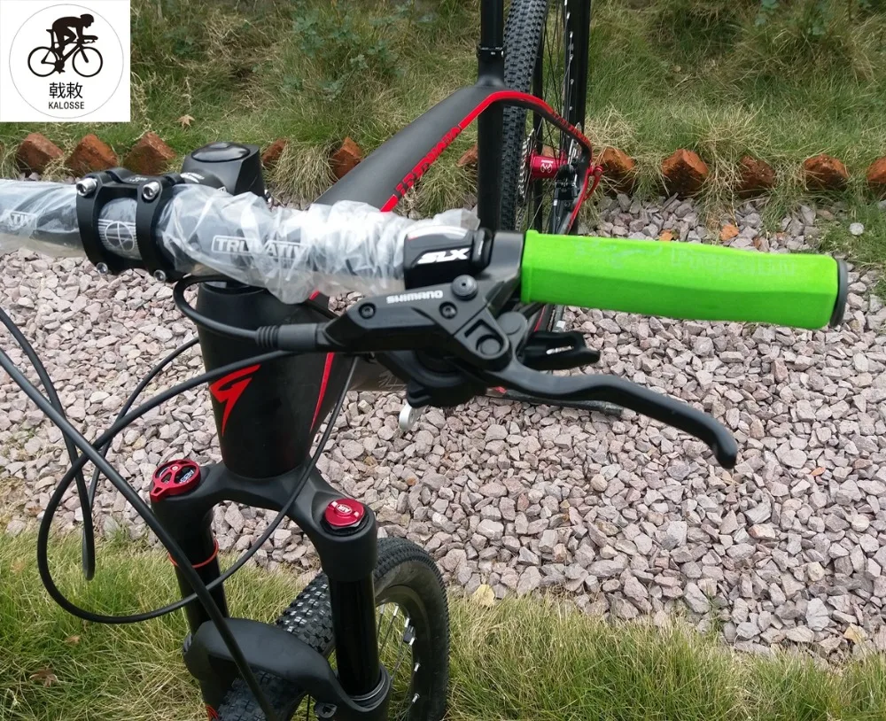 Cheap Kalosse 6 bearings 29*19/17/21 inch  frame  Hydraulic brakes   30S 29er  mountain bike carbon ,  carbon fiber bike 3