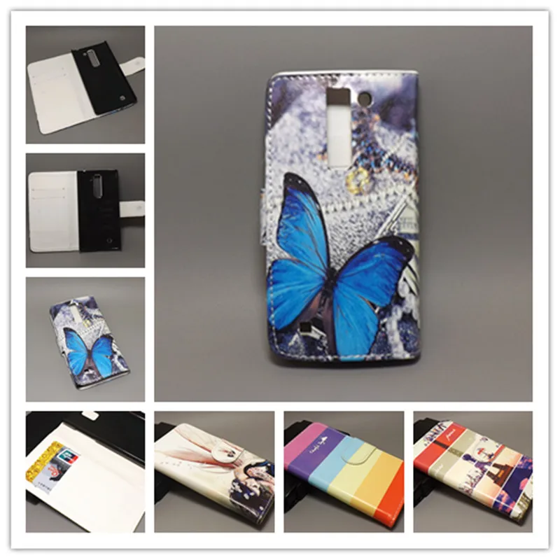 

NewColor pattern Flag Designer Wallet Flip for LG Magna G4c H525N Volt 2 LS751 Y90 C90 G4C G4 mini ,with 2 Card Holder fs