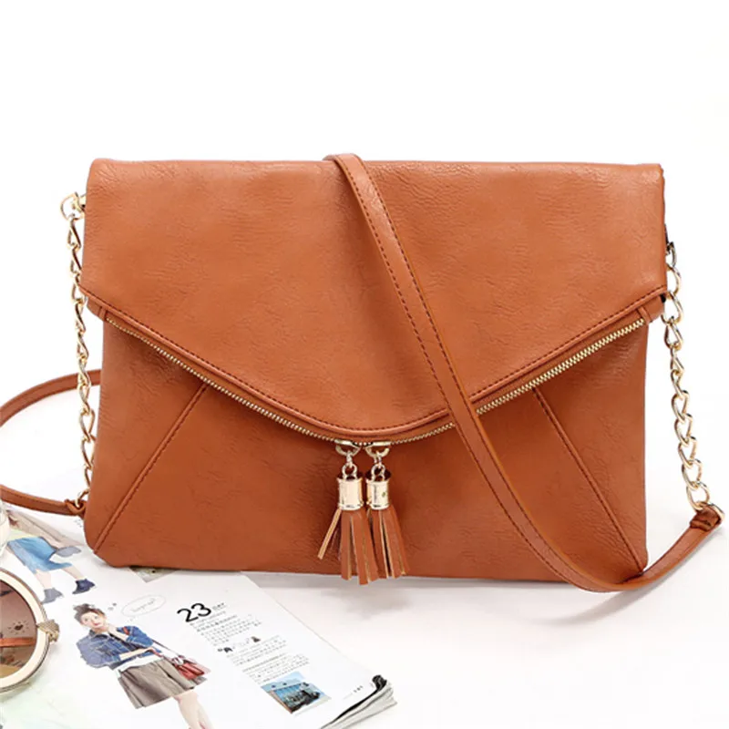 2017 new Fashion shoulder women bag satchels High Quality solid Ladies