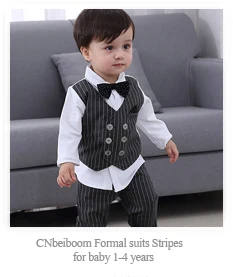 Модная одежда для маленьких мальчиков белые комбинезоны с короткими рукавами и бантом, комбинезоны с галстуками, комплект одежды для девочек 3 шт., костюмы для новорожденных мальчиков, платья