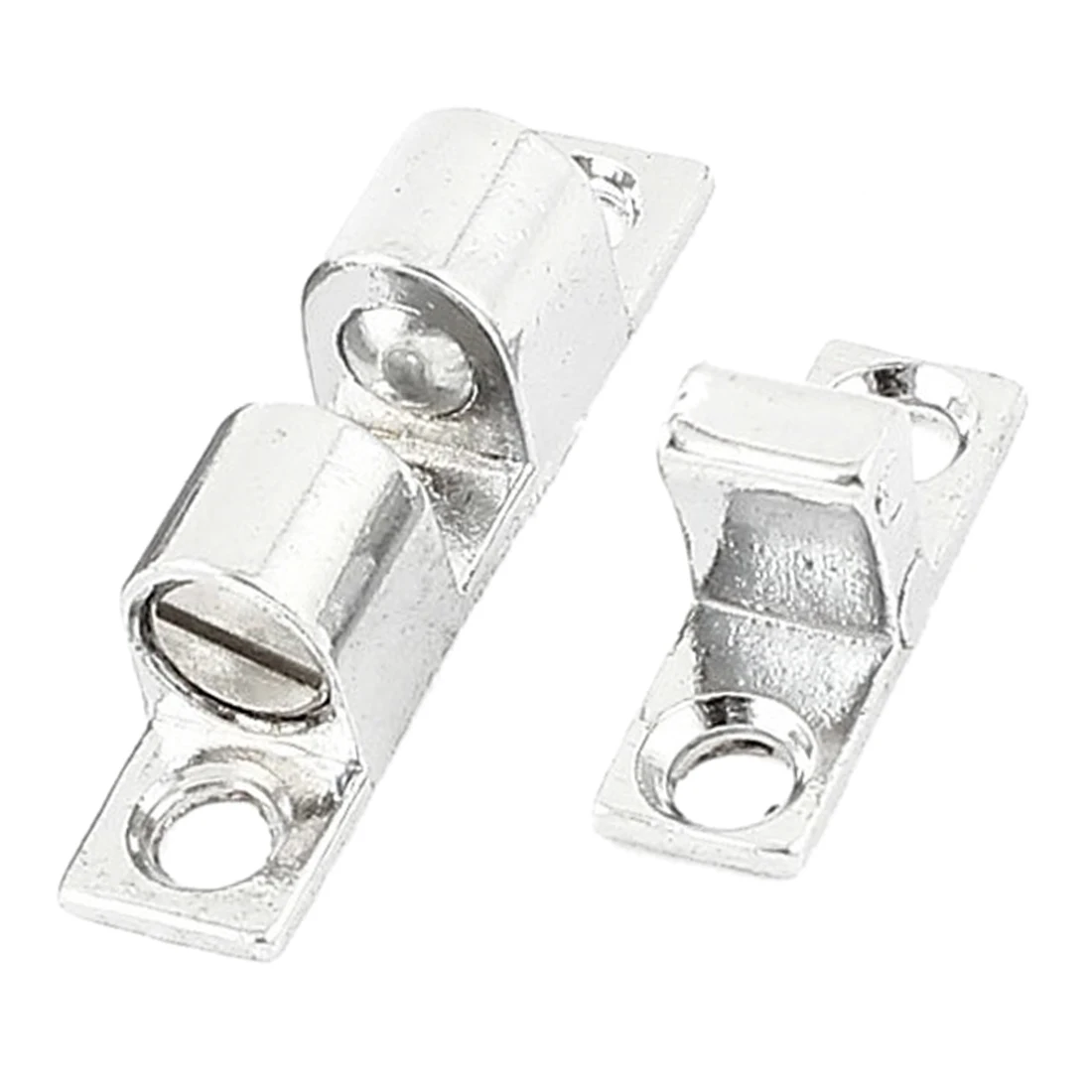 

Useful Stainless Steel Furniture Cabinet Door Double Ball Roller Catch 6Pcs