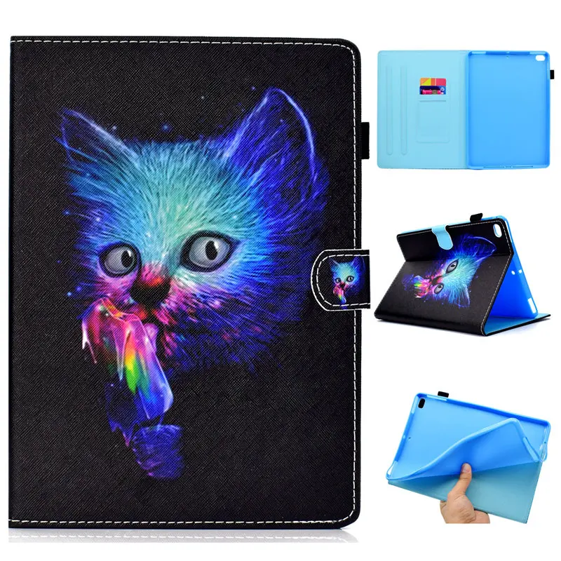Misolocat Tablet чехол для Apple iPad Air флип со стойкой Защитный Shell кошка панда автосна|Чехлы