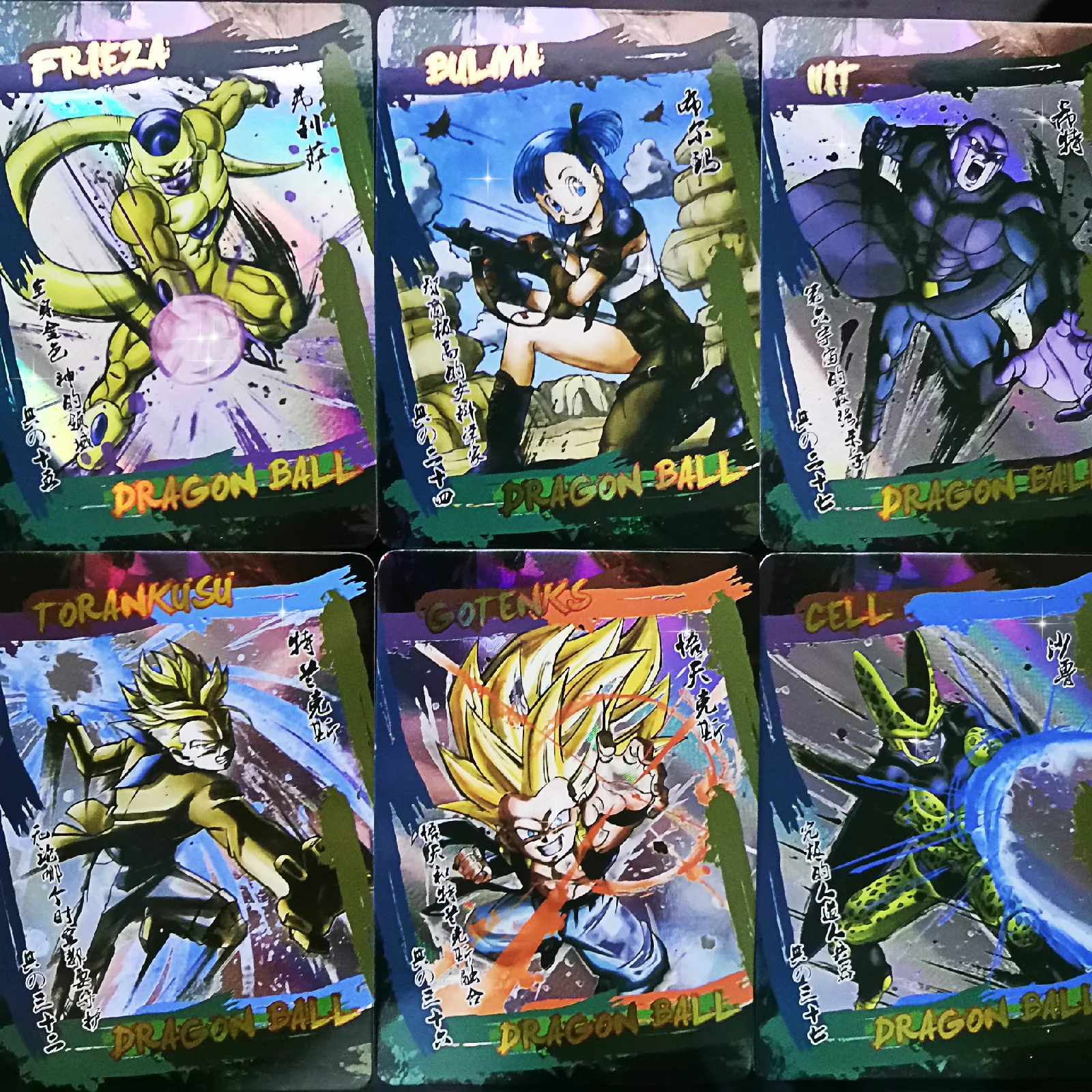 42 шт./компл. супер Dragon Ball-Z чернила Стиль героев карточной ультра инстинкт игрушки Goku Коллекционные вещи игровая коллекция карт