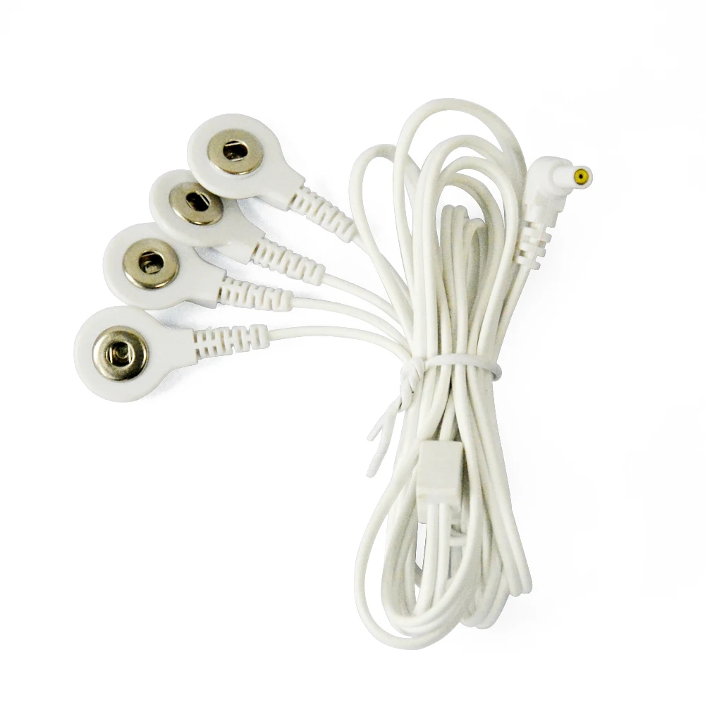 2 шт. сменные электродные провода 35 мм 4 оснастки 3 5 мм|electrode lead wires|electrode wireelectrodes
