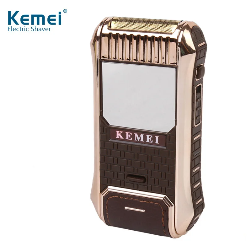 KEMEI KM-5300 коспактная Портативная зарядка электробритва для мужчин уход за лицом триммер для волос триммер для бритья бороды бритва