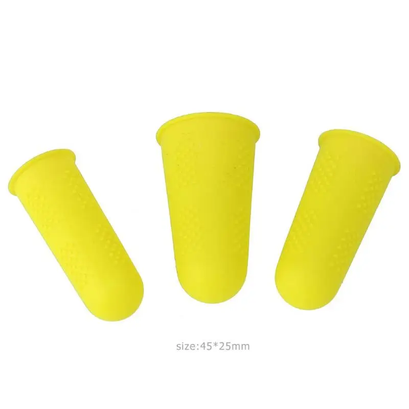 3/5pcs Silicone Finger Caps Anti-slip Hot Glue Gun Finger cover Protector for High Temperature Resistant Anti-scalding