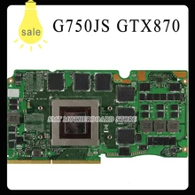 G750JS VGA Graphic card Video card GTX870M DDR5 3GB N15E-GT-A2 For Asus G750JS laptop