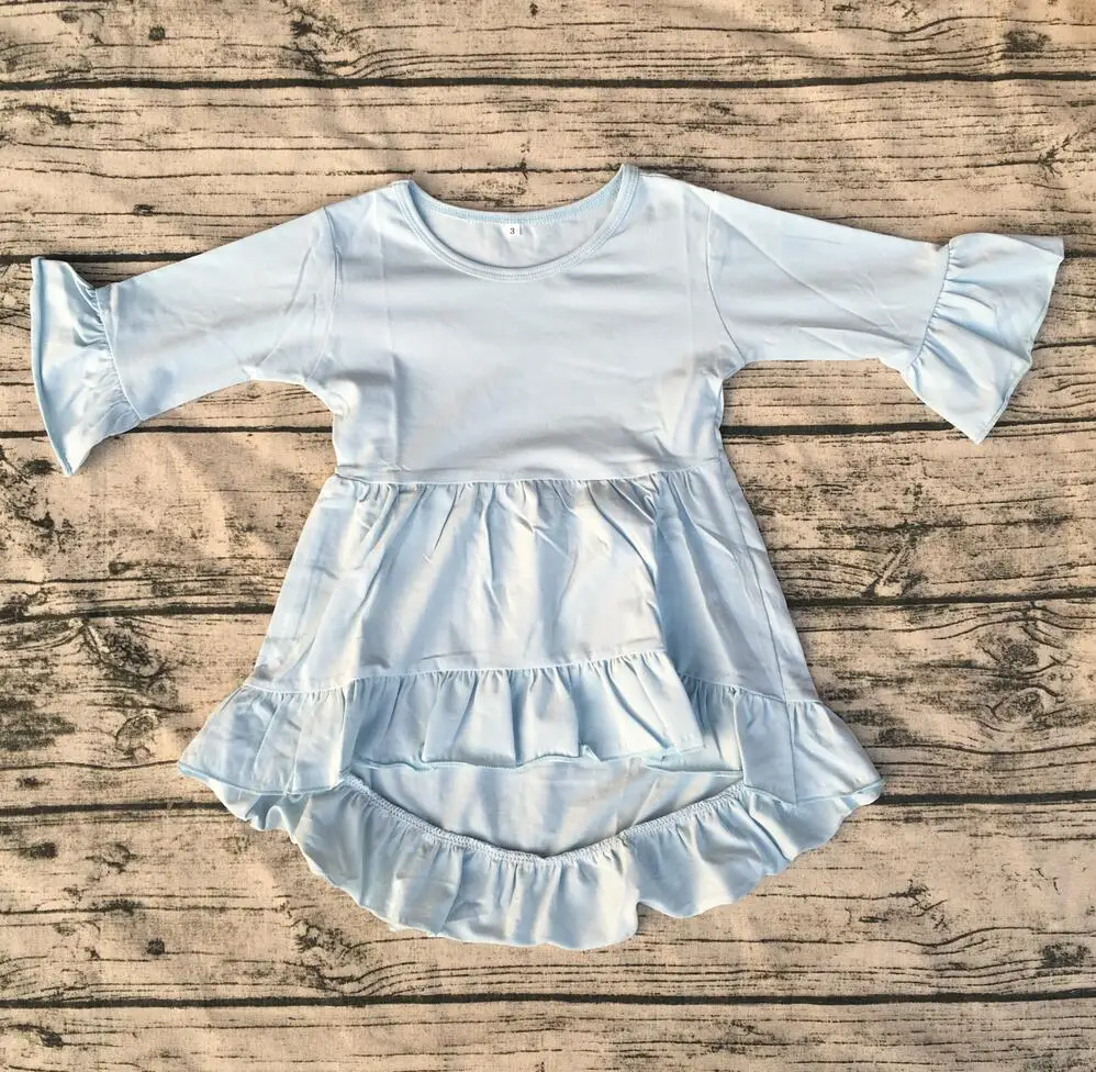ruffle sleeves for long frocks