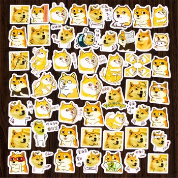 

Hot Sale 40 Pcs Funny nerdy dog Sticker Mixed Funny Decals Luggage Laptop Car Styling /Eason Stickers/DIY Scrapbooking