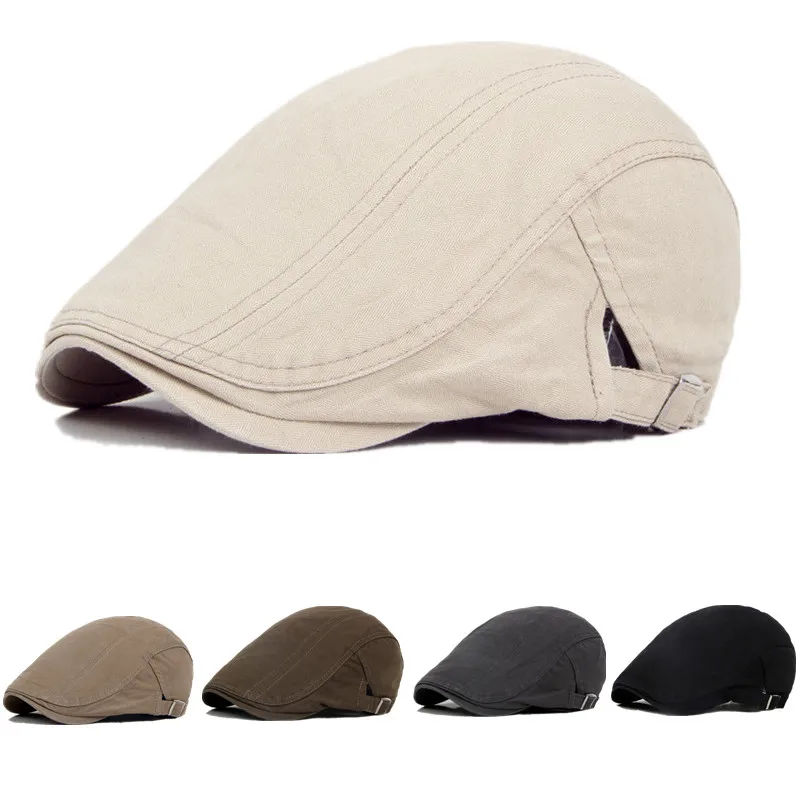 Men Women Ivy Hat Summer Sun Hats Newsboy Caps for Women Men Flat Brim Adjustable Men Beret Cap Unsiex Ivy Hats