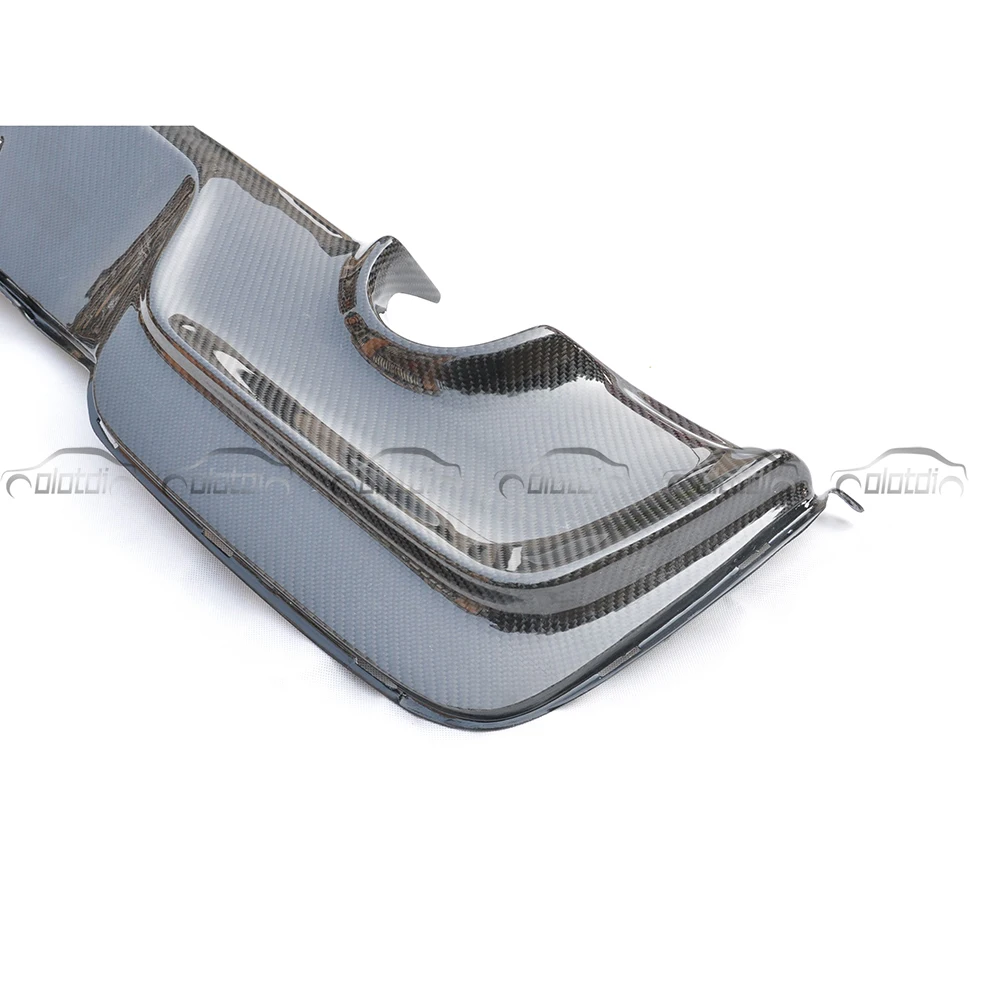 F20 3D estilo de coche de fibra de carbono tope posterior labio difusor para BMW serie 1 F20 M M-TECH. sólo M135i 2012-14