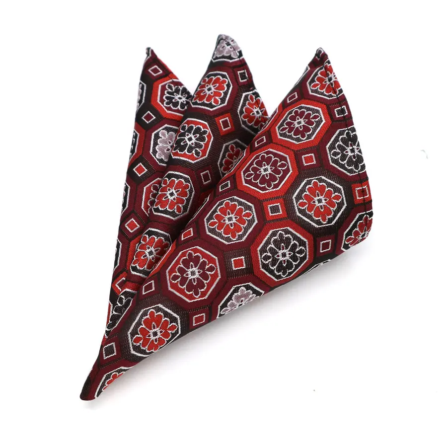 Высокое качество мужской, карманный, квадратный 25 см платок цветочный Пейсли носовой платок мужской костюм груди аксессуары для полотенец для Бизнес вечерние подарок - Color: F-163