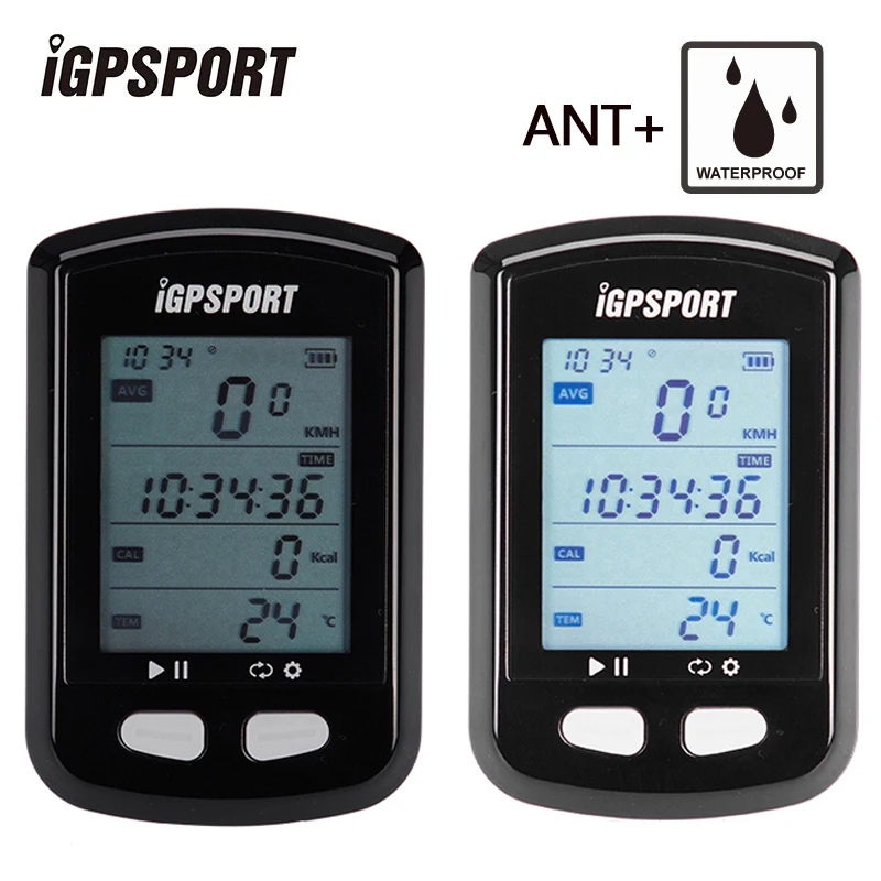 

IGPSPORT Cycling Bike Bicycle GPS Wireless Speedometer ANT+ Waterproof IPX6 Digital Stopwatch Bike Accessories Sports Computer